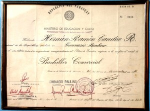 Bachiller Comercial, web